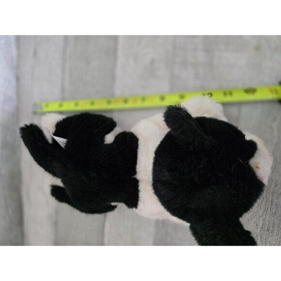 FAO Schwarz Plush Black & White Tuxedo Cat Stuffed Animal Toy - Picture 7 of 8